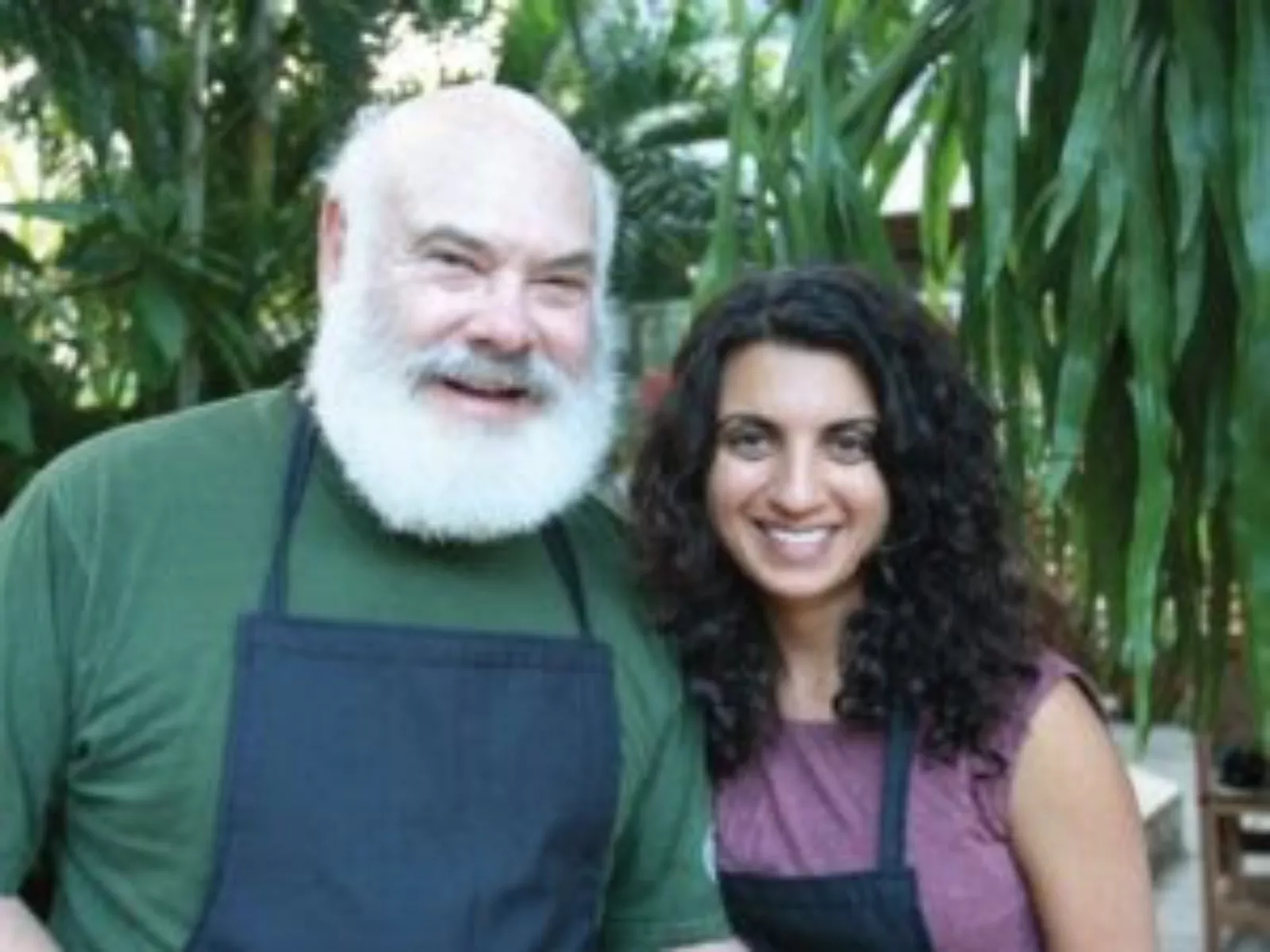 Andrew Weil and Geeta Maker-Clark